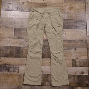 Columbia Anytime Outdoor Boot Cut Pants Women’s Size 8 Khaki Stretch Travel